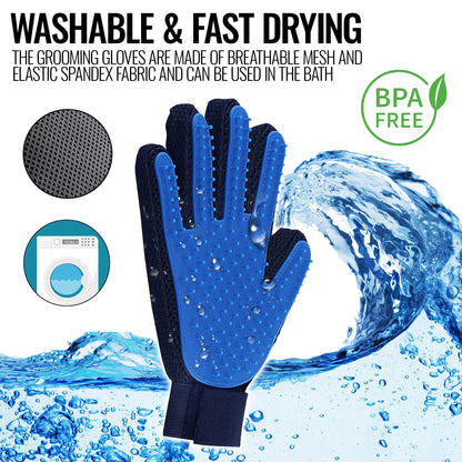 Pet Grooming Gloves Dog Brush