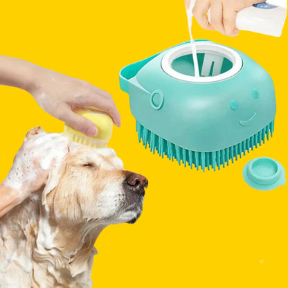Shampoo Brush Dog Massage