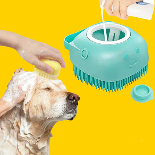 Shampoo Brush Dog Massage