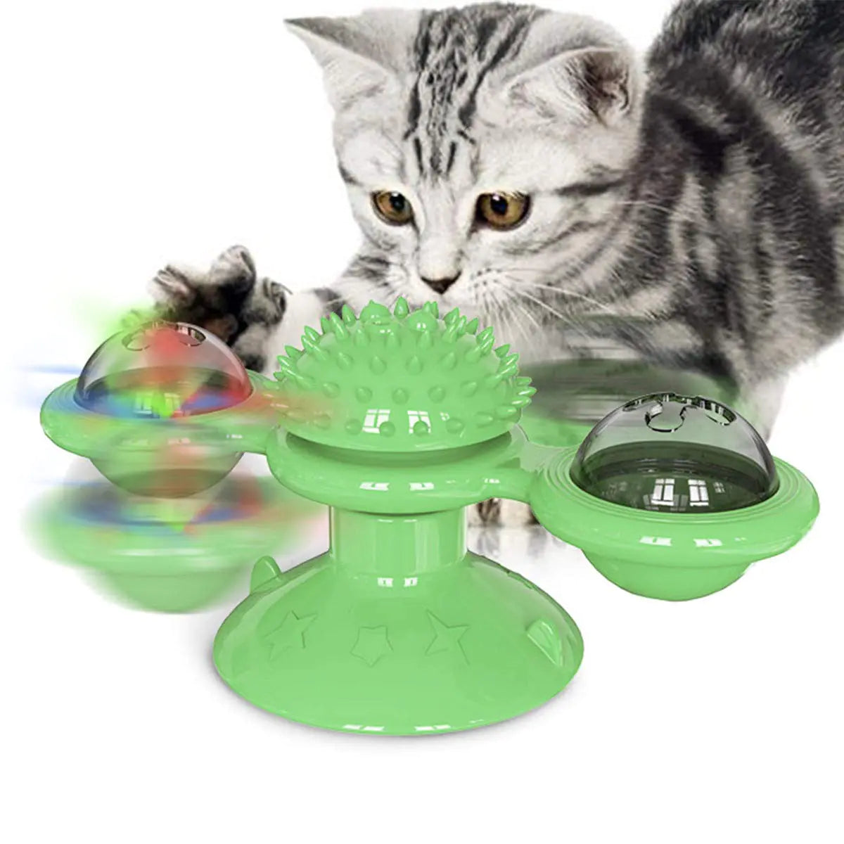 Interactive Windmill Cat Toys