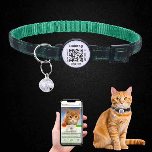 Cat Collar with Pet ID Tag